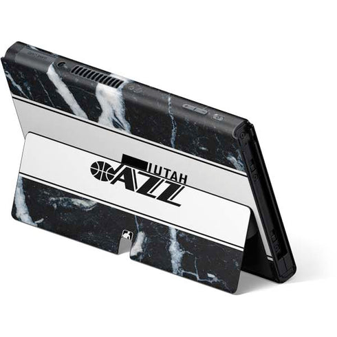 NBA Utah Jazz Marble Nintendo Switch OLED (2021) Skin