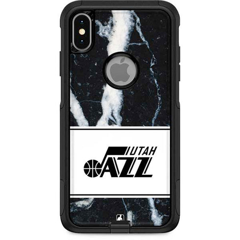 NBA Utah Jazz Marble Otterbox Commuter iPhone Skin