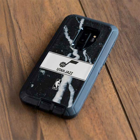 NBA Utah Jazz Marble Otterbox Defender Galaxy Skin