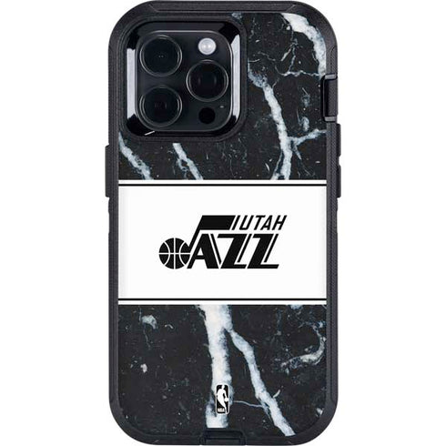NBA Utah Jazz Marble Otterbox Defender iPhone Skin