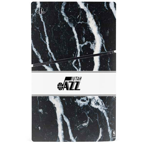 NBA Utah Jazz Marble PS5 Slim Disk Console Skin