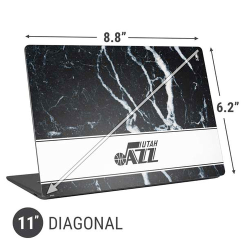 NBA Utah Jazz Marble Universal Laptop 11in (8.8 x 6.2in) Skin