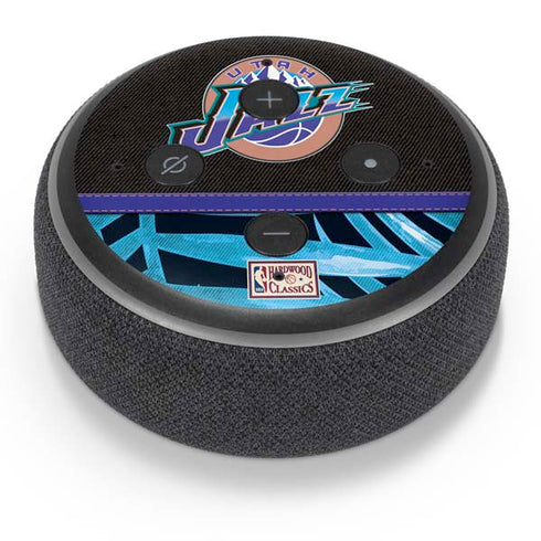 NBA Utah Jazz Retro Palms Amazon Echo Dot Skin