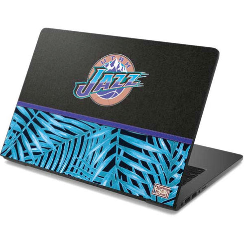 NBA Utah Jazz Retro Palms Dell Chromebook Skin