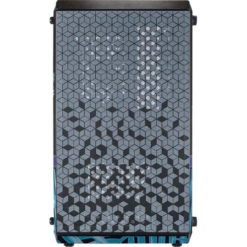 NBA Utah Jazz Retro Palms Cooler Master MasterBox Q300L Mini Tower Skin