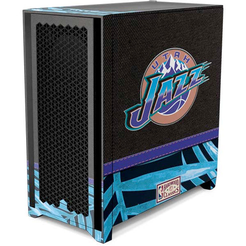 NBA Utah Jazz Retro Palms Corsair 4000D Tempered Glass Mid-Tower ATX Case Skin
