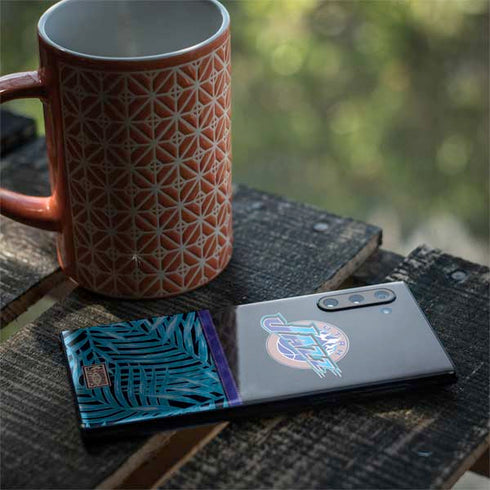 NBA Utah Jazz Retro Palms Galaxy Note 10 Skin