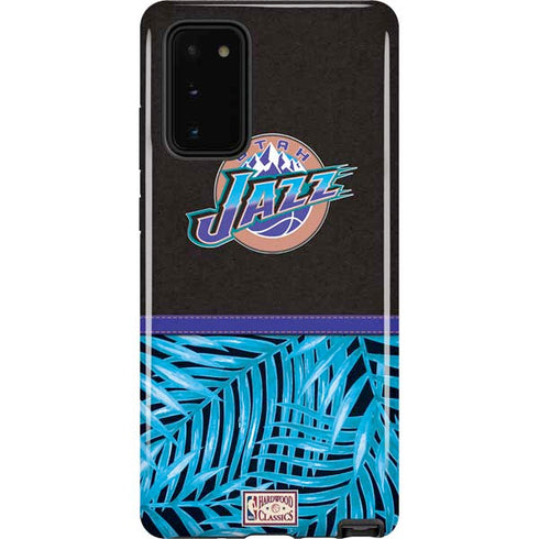 NBA Utah Jazz Retro Palms Galaxy Note20 5G Pro Case