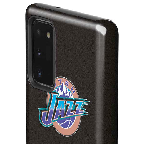 NBA Utah Jazz Retro Palms Galaxy Note20 5G Pro Case