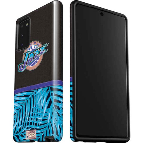 NBA Utah Jazz Retro Palms Galaxy Note20 5G Pro Case