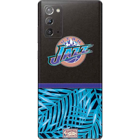 NBA Utah Jazz Retro Palms Galaxy Note20 5G Skin