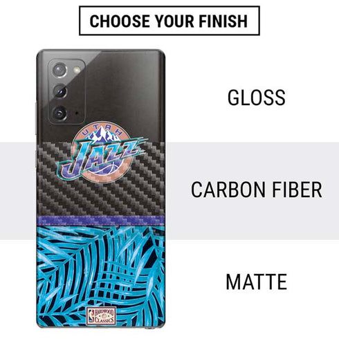 NBA Utah Jazz Retro Palms Galaxy Note20 5G Skin