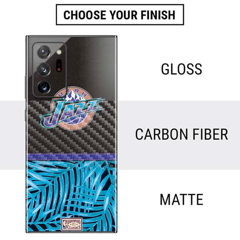NBA Utah Jazz Retro Palms Galaxy Note20 Ultra 5G Skin