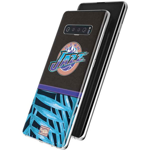 NBA Utah Jazz Retro Palms Galaxy S10 Plus Skin
