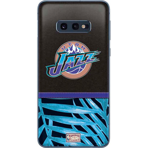 NBA Utah Jazz Retro Palms Galaxy S10e Skin