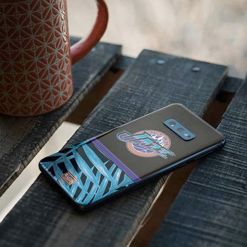 NBA Utah Jazz Retro Palms Galaxy S10e Skin