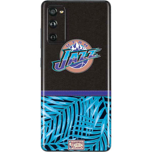 NBA Utah Jazz Retro Palms Galaxy S20 Fan Edition Skin