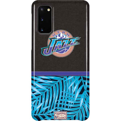 NBA Utah Jazz Retro Palms Galaxy S20 Lite Case