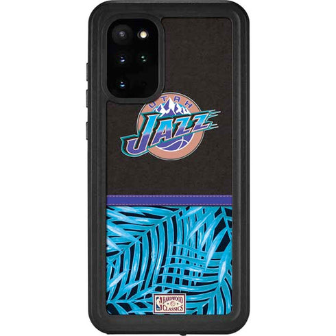 NBA Utah Jazz Retro Palms Galaxy S20 Plus Waterproof Case