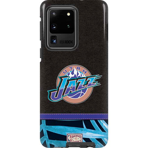 NBA Utah Jazz Retro Palms Galaxy S20 Ultra 5G Pro Case