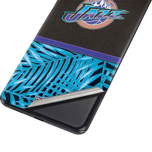 NBA Utah Jazz Retro Palms Galaxy S21 Plus 5G Skin