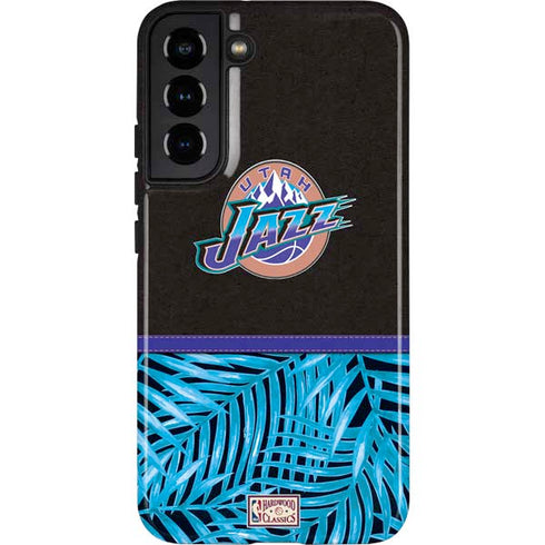 NBA Utah Jazz Retro Palms Galaxy S22 Plus Pro Case