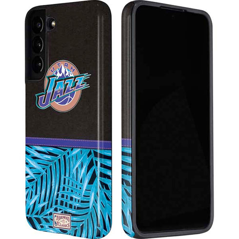 NBA Utah Jazz Retro Palms Galaxy S22 Plus Pro Case