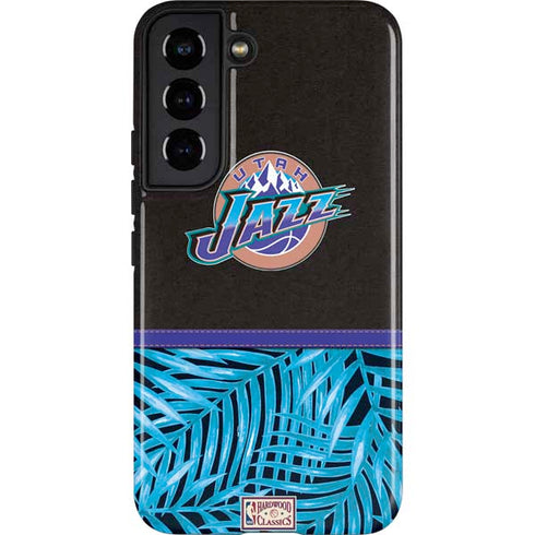 NBA Utah Jazz Retro Palms Galaxy S22 Pro Case