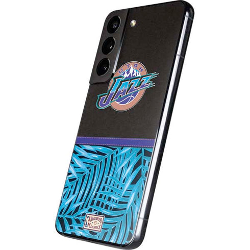 NBA Utah Jazz Retro Palms Galaxy S22 Skin