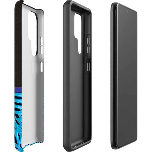 NBA Utah Jazz Retro Palms Galaxy S22 Ultra Pro Case