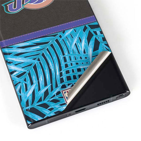 NBA Utah Jazz Retro Palms Galaxy S22 Ultra Skin