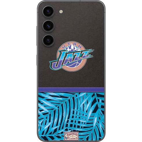 NBA Utah Jazz Retro Palms Galaxy S23 Plus Skin