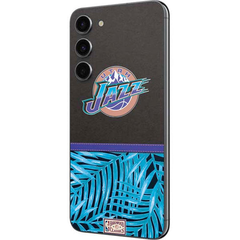 NBA Utah Jazz Retro Palms Galaxy S23 Plus Skin