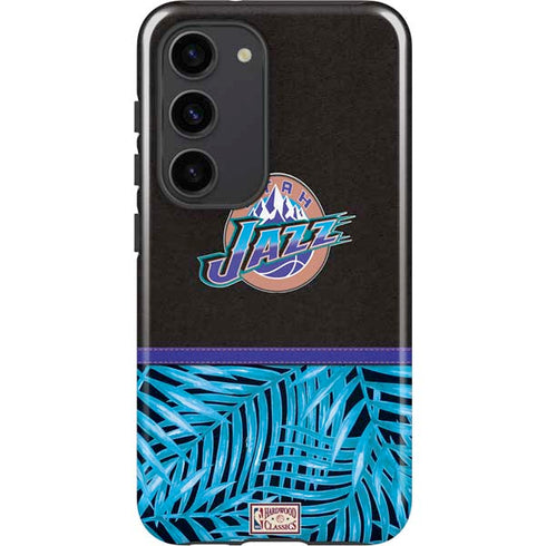 NBA Utah Jazz Retro Palms Galaxy S23 Pro Case