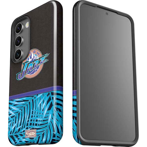 NBA Utah Jazz Retro Palms Galaxy S23 Pro Case