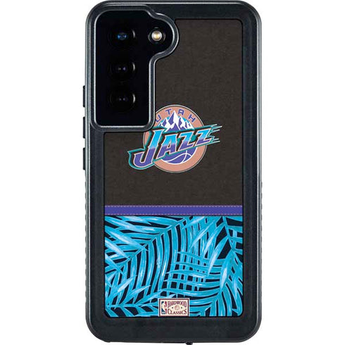NBA Utah Jazz Retro Palms Galaxy S23 Waterproof Case