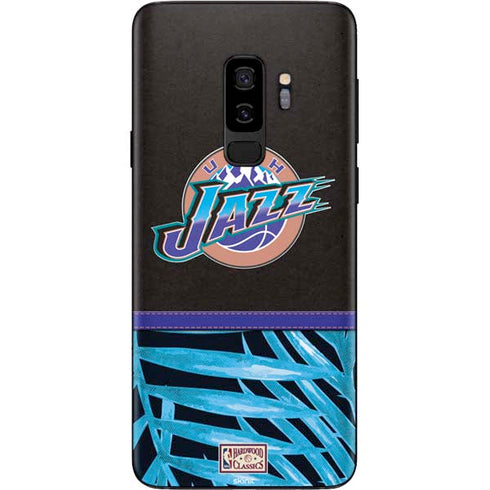 NBA Utah Jazz Retro Palms Galaxy S9 Plus Skin