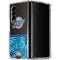 NBA Utah Jazz Retro Palms Galaxy Z Fold4 5G Clear Case