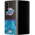 NBA Utah Jazz Retro Palms Galaxy Z Fold4 5G Skin