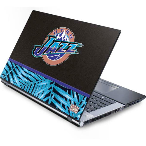 NBA Utah Jazz Retro Palms Generic Laptop Skin