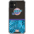 NBA Utah Jazz Retro Palms iPhone 12 Clear Case