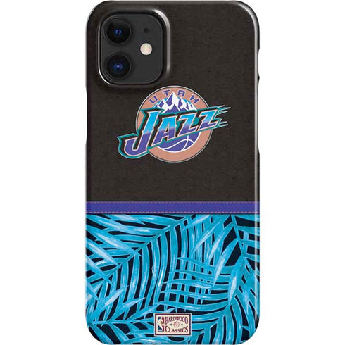 NBA Utah Jazz Retro Palms iPhone 12 Mini Lite Case