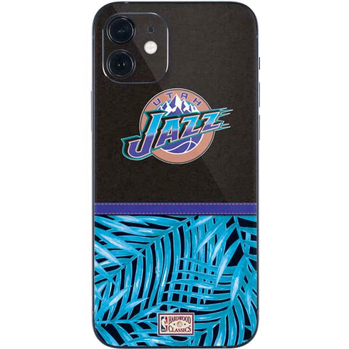 NBA Utah Jazz Retro Palms iPhone 12 Mini Skin