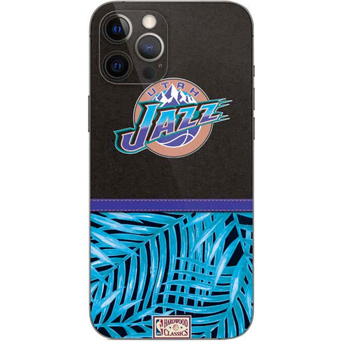 NBA Utah Jazz Retro Palms iPhone 12 Pro Max Skin