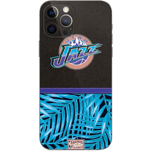 NBA Utah Jazz Retro Palms iPhone 12 Pro Skin