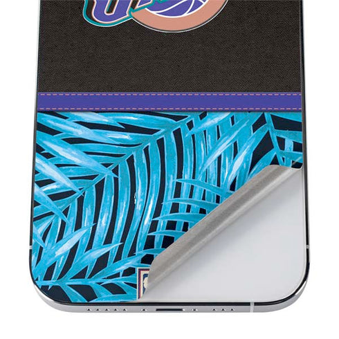 NBA Utah Jazz Retro Palms iPhone 12 Pro Skin