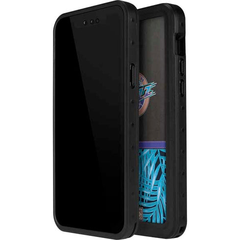 NBA Utah Jazz Retro Palms iPhone 12 Pro Waterproof Case
