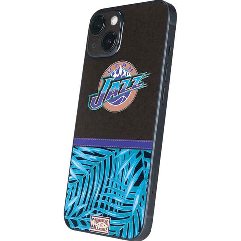 NBA Utah Jazz Retro Palms iPhone 14 Plus Skin