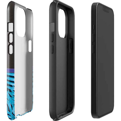 NBA Utah Jazz Retro Palms iPhone 15 Pro Max Impact Case