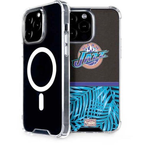 NBA Utah Jazz Retro Palms iPhone 15 Pro Max MagSafe Case